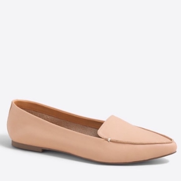 J Crew Edie Leather Loafers